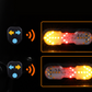 🚲💡 Smart Bike Turn Signal Tail Light – Wireless Remote, 6 Light Modes & USB Rechargeable
