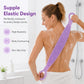 ⏰Limited-Time 50% Off ✨Silicone Double-Sided Back Scrubber Belt｜Long Strap Design, Dual Texture For Deep Body Exfoliating & Cleansing 🧼