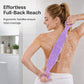⏰Limited-Time 50% Off ✨Silicone Double-Sided Back Scrubber Belt｜Long Strap Design, Dual Texture For Deep Body Exfoliating & Cleansing 🧼