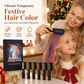 🎨 LIMITED-TIME 50% OFF! ✨ 6-Pack Disposable Hair Dye Combs Set – Temporary Color, Washable, Foldable 🎉