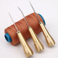 ✨ 5PCS Leather Sewing Awl Kit – High-Strength Steel & Copper Handle