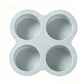 🍰 Save 50%! 🌈 3‑Cavity Round Silicone Cake Mold – DIY baking & rainbow cakes ✨