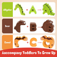 🧸 LIMITED-TIME 50% OFF! ✨ 26-Piece Wooden Letter & Animal Matching Toy – Safe, Educational, Toddler Learning 📖