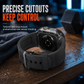🛡️ Rugged TPU Watch Strap: Dual-Layer Armor, Shockproof, Scratch-Resistant, Precise Cutouts