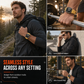 🛡️ Rugged TPU Watch Strap: Dual-Layer Armor, Shockproof, Scratch-Resistant, Precise Cutouts