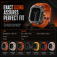 🛡️ Rugged TPU Watch Strap: Dual-Layer Armor, Shockproof, Scratch-Resistant, Precise Cutouts