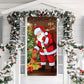 Christmas Door Cover For Instant Holiday Decor