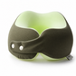 ⏳🔥LIMITED-TIME 50% OFF! ⏰Memory Foam U-Shaped Travel Neck Pillow with Ice Silk Cover and Magnetic Buckle for Portable Neck Support