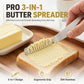 🧈 3-in-1 Butter Knife | 304 Stainless Steel