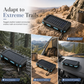 Waterproof Outdoor Solar Power Bank with Compass Large Capacity Portable