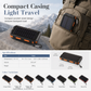 Waterproof Outdoor Solar Power Bank with Compass Large Capacity Portable