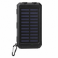 Waterproof Outdoor Solar Power Bank with Compass Large Capacity Portable