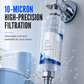 5 Inch PP Cotton Sediment Water Filter Cartridge Inline Pre-Filter for Smart Toilet Household Water Heater Shower and Washing Machine