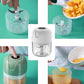 🔥Last Day Hot Sale 50%🔥USB Rechargeable Mini Electric Garlic Grinder, Portable Food Chopper for Garlic, Onion, Veggie