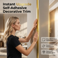 💛 Multi-Purpose Self-Adhesive PVC Decorative Trim – Widely Applicable