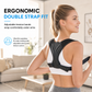 🦴 50% OFF! ✨ Breathable Back Posture Corrector Belt – 3-Point Spine Alignment Support, Y-Shaped Pressure Distribution & Ergonomic Double Strap Fit – Invisible Hunchback Prevention for Adults & Kids 🎽