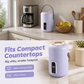 🍲 Save 50%! ⚡ Mini Electric Stew Pot – Ceramic liner & portable ✨