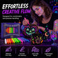 ✨ Save 50%! 🎉 Glow Party Tattoo Pens – Neon glow & easy to apply ✨
