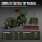 🚚 50% OFF! ✨ Oversized Remote Control Missile Launcher Toy Truck – Heavy-Duty Alloy Cab, 12 Soft Missiles & High-Traction Rubber Tires – Conquer Rugged Outdoor Terrain with Tilting Launcher Action 🎯