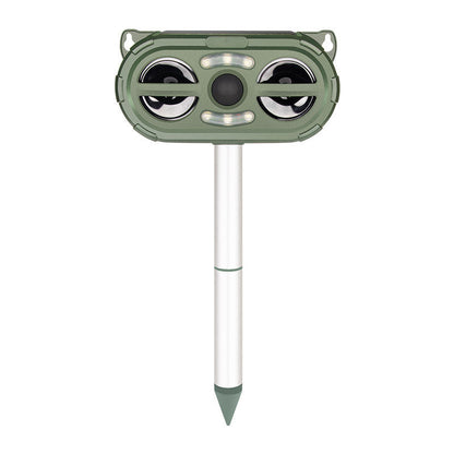 🐾 Save 50%! ☀️ Solar Ultrasonic Animal Deterrent – Humane & garden-safe ✨