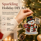 🎄✨ Christmas Pearl Art DIY Ornament Kit – Make & Hang Your Own Holiday Decor
