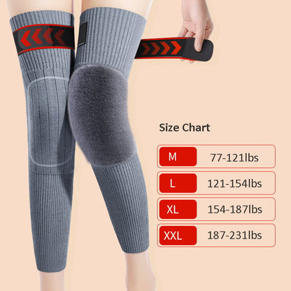 📢📢 50% OFF❄️ Thermal Knee Warmers – Stretchy Winter Knee Sleeves for Outdoor Activities