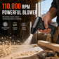 ⏳Time-Limited Special⏰Portable Mini Handheld Turbo Jet Fan with High Speed 110000 RPM Brushless Motor and Outdoor LED Light
