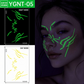 📢📢Buy 1 Get Free 1 ⏰Halloween Luminous Face Tattoo Stickers