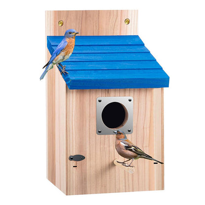 Weatherproof Outdoor Wooden Birdhouse