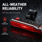 🚴 LIMITED-TIME 50% OFF! 🔴 Rechargeable Safety Bike Taillight – Laser Warning, IPX5 Waterproof, USB Charge 💡