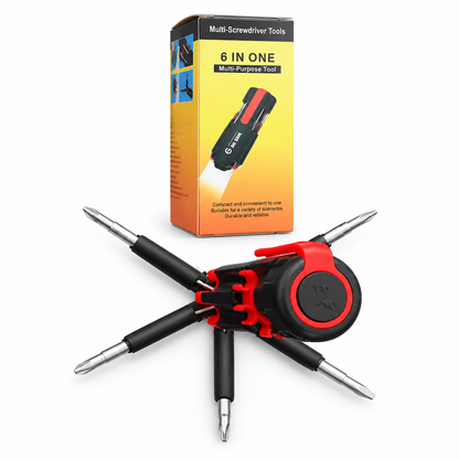 Multifunctional Screwdriver Set with LED Light