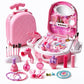 🔥50% OFF!!📢👑 Girls' Vanity Toy Set with Dolls & Beauty Accessories – Pretend Play Fun for Little Ones 🎀✨