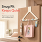 Cream Over the Door Hook Organizer Rack Heightened and Reinforced Punch Free Heavy Duty Coat Hat and Bag Hanging Rack for Bedroom