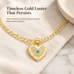 🎁2026 New Arrivals 50% OFF💥18K Gold Plated Evil Eye Heart Necklace & Earrings Jewelry Set🧿✨