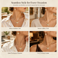 🎁2026 New Arrivals 50% OFF💥18K Gold Plated Evil Eye Heart Necklace & Earrings Jewelry Set🧿✨
