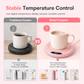 ⏳🔥LIMITED-TIME 50% OFF! ⏰Electric Coffee Mug Warmer with 3-Temp Settings