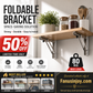📢📢50% OFF !! ⏰ Fold-in-a-Second Multi-Use Bracket – Declutter Your Kitchen or Study in Moments📚